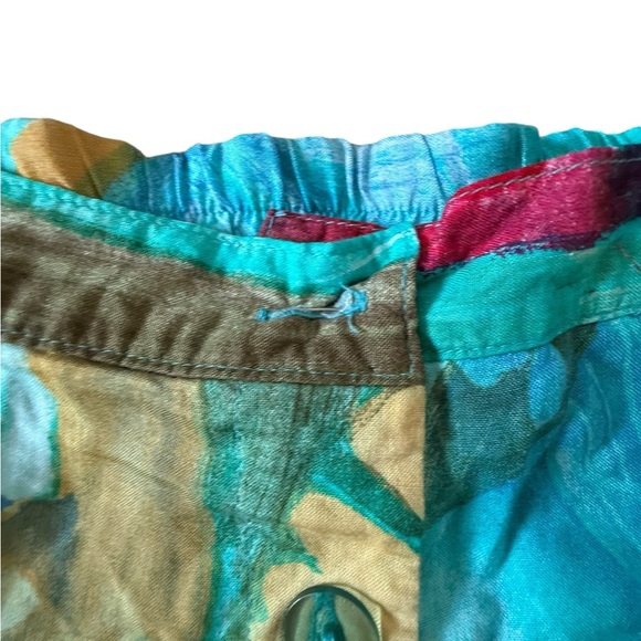 Vintage Sea Suns Petite Skirt Made in USA – Abstract Floral - Picture 3 of 7